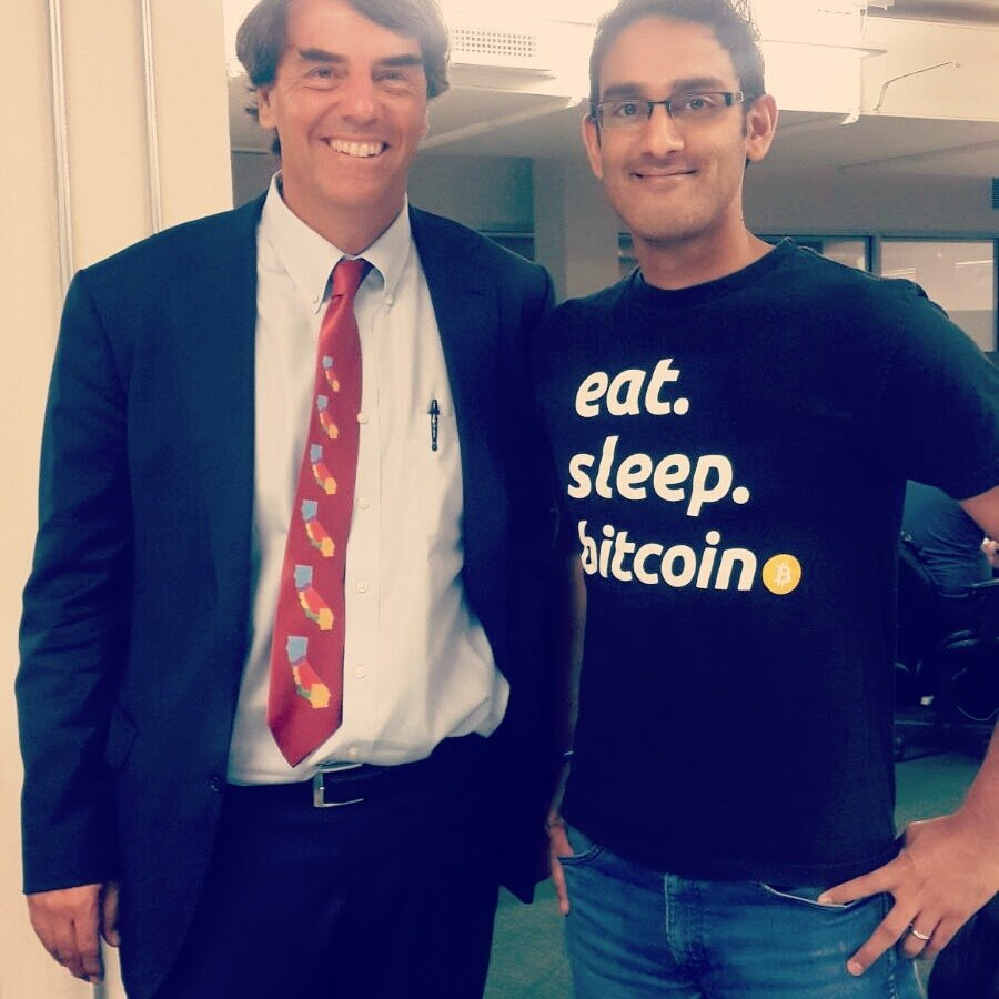 Sunny Ray with Tim Draper